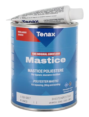 TENAX Flüssigweißer Kitt 1 l zum Verkleben von Marmor und ähnlichen Steinen TENAX Flüssigweißer Kitt 1 l zum Verkleben von Marmor und ähnlichen Steinen von TENAX