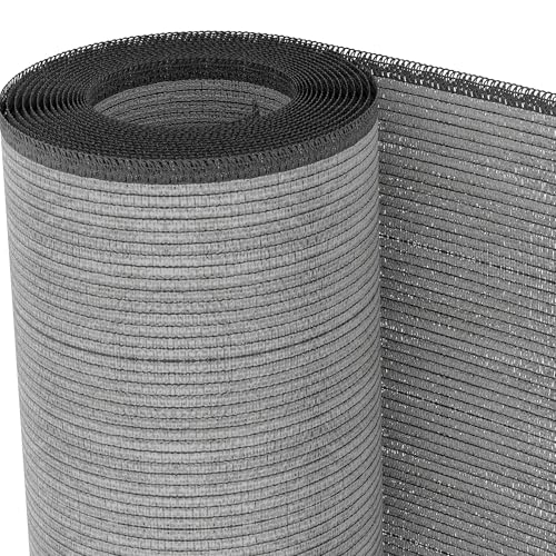TENAX abschirmendes Gewebe Soleado Glam 1,00x50 m Grau, Schattenspendender Sichtschutz zum Abschirmen von Balkonen, Terrassen, Umzänunungen und Toren TENAX abschirmendes Gewebe Soleado Glam 1,00x50 m Grau, Schattenspendender Sichtschutz zum Abschirmen von Balkonen, Terrassen, Umzänunungen und Toren von TENAX