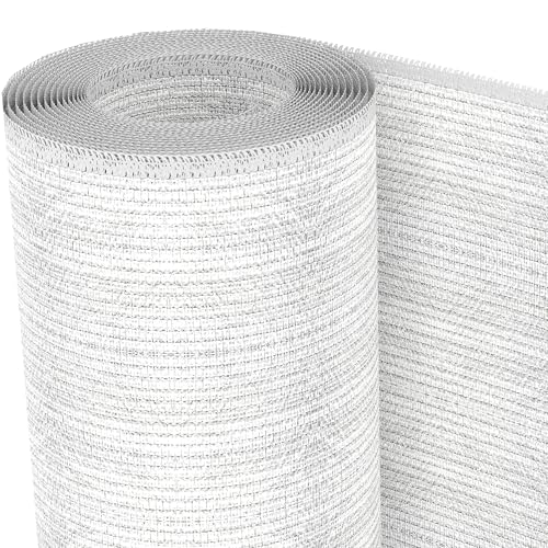 TENAX abschirmendes Gewebe Soleado in White 2,00x10 m Weiß, Schattenspendender Sichtschutz zum Abschirmen von Balkonen, Terrassen, Umzänunungen und Toren von TENAX