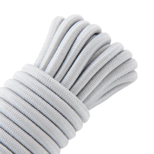 TENDAGGIMANIA Expanderseil 8mm ∅ Weiss 10 Meter - Ideal für INNEN/AUSSEN - Gummiseil 8MM Dehnung 100% - Elastische Schnur Made in Italy für Nautik, Planen für den Außenbereich und mehr TENDAGGIMANIA Expanderseil 8mm ∅ Weiss 10 Meter - Ideal für INNEN/AUSSEN - Gummiseil 8MM Dehnung 100% - Elastische Schnur Made in Italy für Nautik, Planen für den Außenbereich und mehr von TENDAGGIMANIA