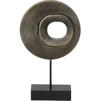 Tendance - Deko-statuette aus polyresin, holz und metall - bronze von TENDANCE