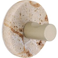 Einfacher haken aus polyresin und metall gold 3m - travertin-optik - Tendance von TENDANCE