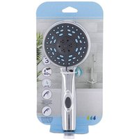 Tendance - Handbrause mit 4 funktionen inkl. Wasserstopp mit antikalk-system - chrom von TENDANCE