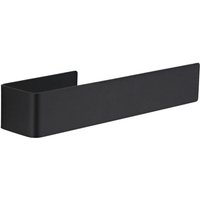 Handtuchhalter invite wand auf sticker edelstahl - schwarz - Tendance von TENDANCE