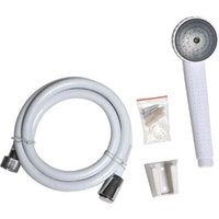 Pvc handbrause set 1 funktion flexibel 150cm - weiss Tendance von TENDANCE