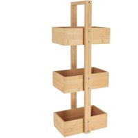 Regal mit 3 körben bambus mdf - bambus Tendance von TENDANCE