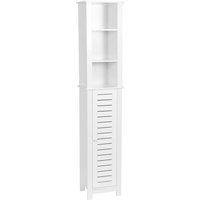 Säule mdf 1 tür 3 regale mdf - santorin - Tendance von TENDANCE