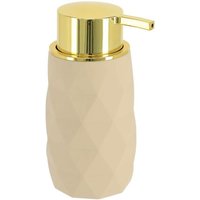 Seifenspender abs + rubber 210ml - beige Tendance beige von TENDANCE