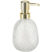 Tendance - Seifenspender aus abgerundetem glas 400 ml - transparent von TENDANCE