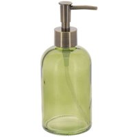 Seifenspender aus glas 410ml - olivgrün - Tendance Seifenspender aus glas 410ml - olivgrün - Tendance von TENDANCE