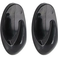 Tendance - Set aus 2 haken abs 3m - schwarz von TENDANCE