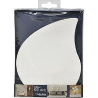 Tendance - Set aus 4 spiegeln mit wassertropfen 19x14,5cm 2mm - uni von TENDANCE