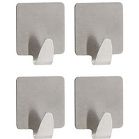 Set mit 4 haken aus edelstahl 3m karo - chrom Tendance von TENDANCE