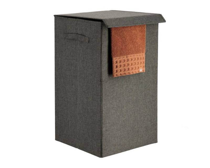 TENDANCE Wäschebox Faltbarer Wäschekorb aus Polyestergewebe MDF Wäschesammler von TENDANCE