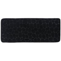 Tendance - Formgedächtnismatte aus mikrofaser kiesel 45x120 cm - schwarz Tendance - Formgedächtnismatte aus mikrofaser kiesel 45x120 cm - schwarz von TENDANCE