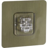 Tendance - Pvc-klebekarte mit haken für verdrahtetes zubehör - silber Tendance - Pvc-klebekarte mit haken für verdrahtetes zubehör - silber von TENDANCE