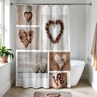 Polyester-duschvorhang 180x200 cm - liebe Tendance Polyester-duschvorhang 180x200 cm - liebe Tendance von TENDANCE