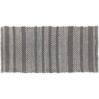 Teppich anna baumwolle 45x90cm - dunkelgrau - Tendance Teppich anna baumwolle 45x90cm - dunkelgrau - Tendance von TENDANCE