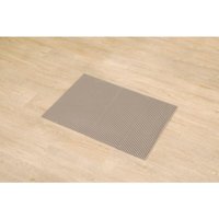 Tendance - Teppich aus rutschfestem pvc 50x70 cm - taupe von TENDANCE