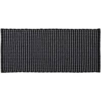 Teppich polyester baumwolle geflochten 50x120 cm - anthrazitgrau schwarz Tendance Teppich polyester baumwolle geflochten 50x120 cm - anthrazitgrau schwarz Tendance von TENDANCE