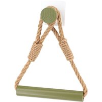 Toilettenpapierabroller mit seil und bambus auf sticker - natürlich olivgrün - Tendance Toilettenpapierabroller mit seil und bambus auf sticker - natürlich olivgrün - Tendance von TENDANCE
