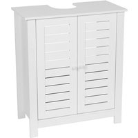 Waschbeckenunterschrank mdf 2 türen 1 regal innen - santorin Tendance Waschbeckenunterschrank mdf 2 türen 1 regal innen - santorin Tendance von TENDANCE