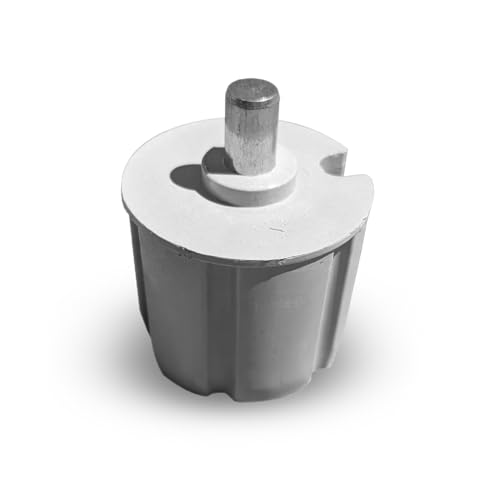 Markisenkappe mit Rundstift 13 x 13 mm, Durchmesser von 60-63 - 70 mm. Kappe für Aufrollvorrichtung für Außenmarkise, Rolläden (KAPPE FÜR 63 MM ROLLE) von TENDEEVOLUTION