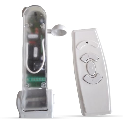 TENDEEVOLUTION Markisensteuerung Wind Sonne Regen mit Windmesser, Regensensor und Fernbedienung, Markise mit Motor und Sonnensensor (Windsensor) von TENDEEVOLUTION