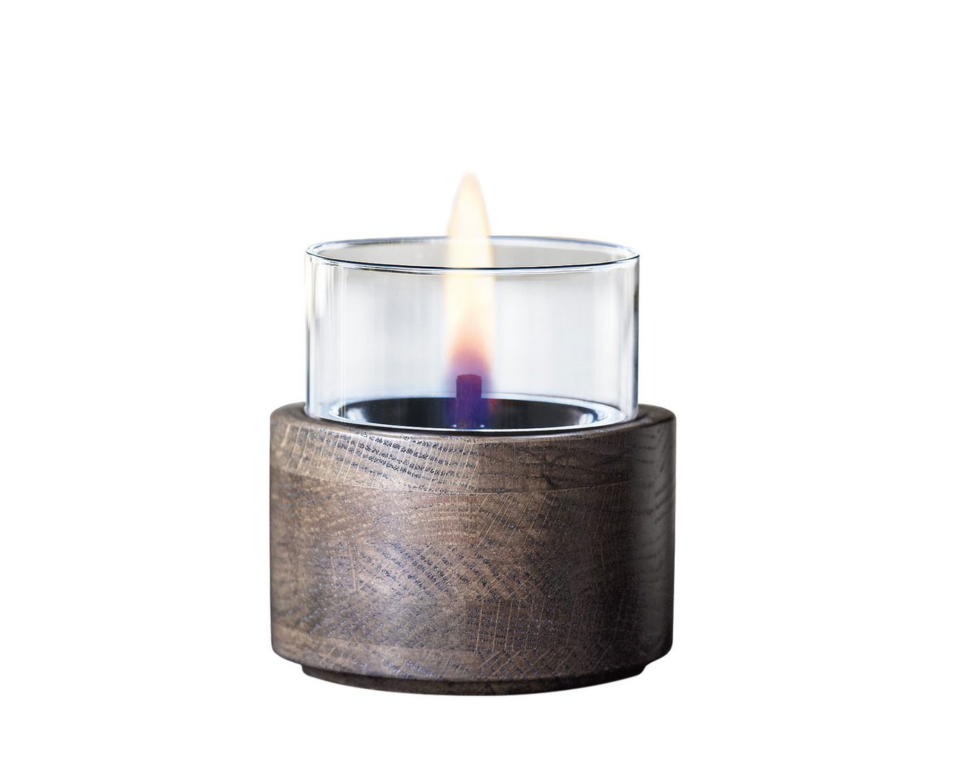 TENDERFLAME Tischfeuer lotus 12 mocha holz tischfeuer tischkamin von TENDERFLAME