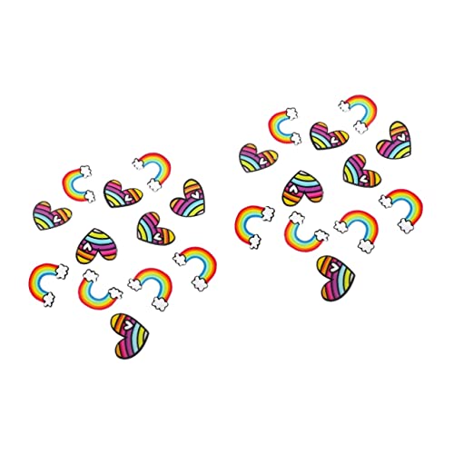 TENDYCOCO 24 STK Regenbogen-Medaille Regenbogen-Herz-brosche Regenbogen-anstecknadel Gay-Pride-brosche Regenbogen-Abzeichen Vintage Broschen Stolz- Acryl Mann Patch Japanisch Und Koreanisch TENDYCOCO 24 STK Regenbogen-Medaille Regenbogen-Herz-brosche Regenbogen-anstecknadel Gay-Pride-brosche Regenbogen-Abzeichen Vintage Broschen Stolz- Acryl Mann Patch Japanisch Und Koreanisch von TENDYCOCO