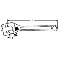 Tegtools 105870307 Englisch/einstellbarer Schlüssel 10 4004 Tegtools 105870307 Englisch/einstellbarer Schlüssel 10 4004 von TENG TOOLS