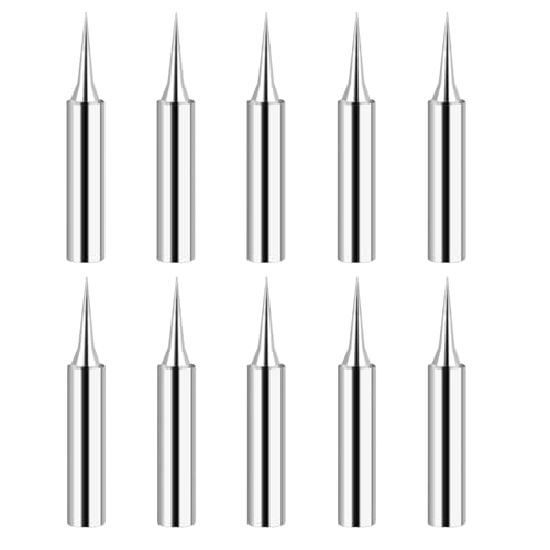10 Stück Lötspitzen,Lötkolben Spitze,Lötkolben Spitzen,Ersatz Lötspitzen Set Legierungenlötspitzen Verwendung,Verwendung für Lötpistole,Lötstation Schweißen,Löten Lötkolben-Set Zubehör 10 Stück Lötspitzen,Lötkolben Spitze,Lötkolben Spitzen,Ersatz Lötspitzen Set Legierungenlötspitzen Verwendung,Verwendung für Lötpistole,Lötstation Schweißen,Löten Lötkolben-Set Zubehör von TENGEE