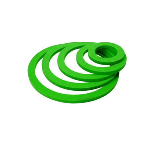 5 Stück Schwimmende Pflanzenringe,Futterring Teich,Aquarium Schwimmende Pflanzenringe,5 Verschiedene Größen,Geeignet Für Die Fütterung Von Goldfischen Und Schildkröten In Aquarien von TENGEE