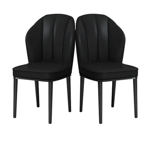TENGJU Esszimmerstühle Esszimmerstühle 2er Set, Theke Küchenstühle Lounge Freizeit Wohnzimmer Eckstühle Kunstleder Empfangsstühle mit Rückenlehne und gepolsterter Sitzfläche TENGJU Esszimmerstühle Esszimmerstühle 2er Set, Theke Küchenstühle Lounge Freizeit Wohnzimmer Eckstühle Kunstleder Empfangsstühle mit Rückenlehne und gepolsterter Sitzfläche von TENGJU