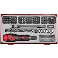 Jeu d’embouts à cliquet, de clés à douille et de porte-embouts, 84 pièces TENGTOOLS 269920104 von TENGTOOLS