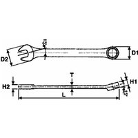 Teng Tools 5,5-mm-Maulschlüssel Teng Tools 5,5-mm-Maulschlüssel von TENGTOOLS