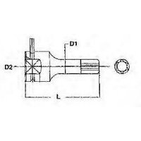TX Kraft-Steckschlüssel, 1/2 TENGTOOLS 921260TX-C 128141108 von TENGTOOLS