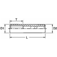 Tegtools 35620459 Hex -Schiff 1/4 11 mm von TENGTOOLS