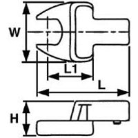 Tengtools - Fester Schlüsseleinsatz, 690617, 17mm 186301800 Tengtools - Fester Schlüsseleinsatz, 690617, 17mm 186301800 von TENGTOOLS