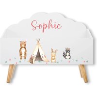 Spielzeugkiste Mit Namen "Boho Tiere" Spielzeugbox Für Kinder Spielzeugkiste Mit Namen "Boho Tiere" Spielzeugbox Für Kinder von TENII