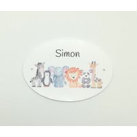 Türschild Kind Personalisiert Mit Namen/ Kinderzimmer/ Spielzimmer/ von TENII