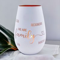 Windlicht Personalisiert "We Are Family" von TENII