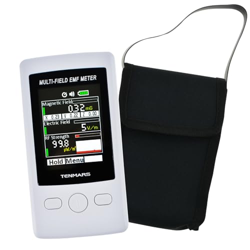 Multi-Feld EMF Meter Tasche ELF RF Gauß Meter 2000mG Elektromagnetisch Elektrisch RF Feld Stärke Prüfer mit Warnung Indikator Multi-Feld EMF Meter Tasche ELF RF Gauß Meter 2000mG Elektromagnetisch Elektrisch RF Feld Stärke Prüfer mit Warnung Indikator von TENMARS