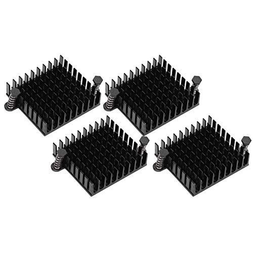 Aluminium-Kühlkörper, 10-teiliges kleines Mini-Kühlkörper-Kit Professional für Router, CPU, IC-Heizkörper von TENP