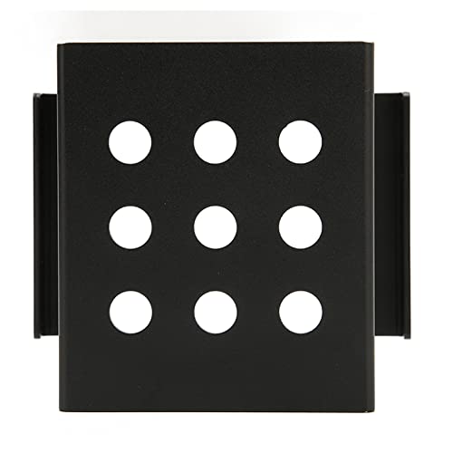 TENP 2,5-Zoll-Festplattenhalterung, SATA-IDE-UnterstüTzung FüR Einfache Installation 2,5-Zoll-Aluminium-Festplatten-Rack-Kabel FüR SSD (Schwarz) von TENP