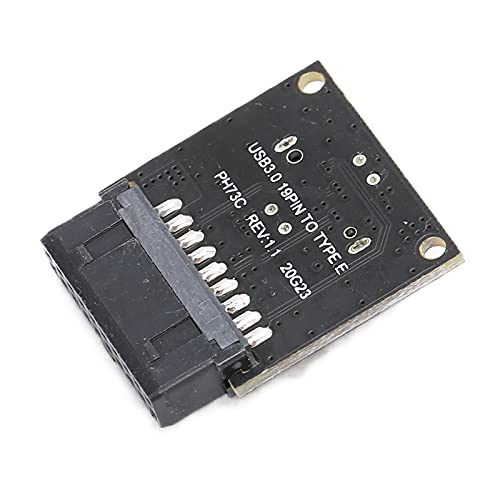TENP Typ-E-Motherboard-Anschluss, tragbares, langlebiges Mainboard USB 3.0 Front 19-Pin auf 3.1 für Host-Computer TENP Typ-E-Motherboard-Anschluss, tragbares, langlebiges Mainboard USB 3.0 Front 19-Pin auf 3.1 für Host-Computer von TENP