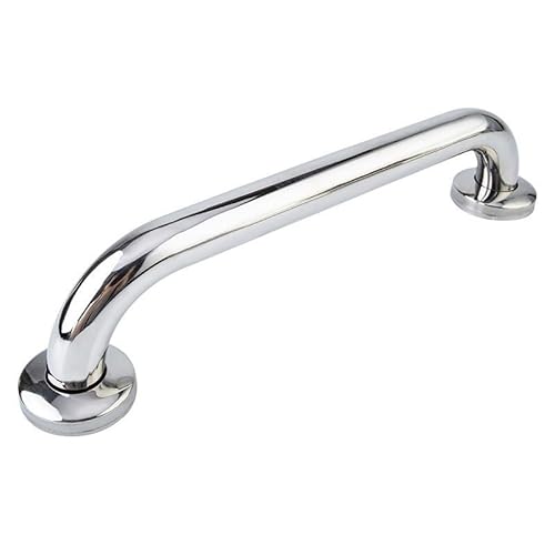 Haltegriff Dusche,Haltegriffe Edelstahl-Haltegriff for Badezimmer mit Seifenhalter, Badewannenarm, Sicherheitsgriff, Badewanne, Duschwanne, rutschfester Handlaufgriff for ältere Menschen von TENVORA