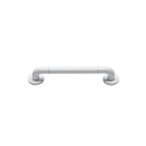TENVORA Haltegriff Dusche,Haltegriffe 1pc Badezimmer mit leuchtendem Sicherheits-Anti-Fall-Handlauf Edelstahlgriff ältere rutschfeste Toilettenarmlehne Badezimmerzubehör(White 40cm) von TENVORA