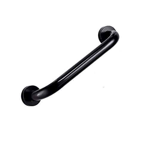 TENVORA Haltegriff Dusche,Haltegriffe Aluminium 30/40/50 cm Badezimmer Badewanne Handlauf Schnappen Toilette Dusche Bathe Gerade Sicherheitsstützgriff Handtuchwärmer(Silver 30cm) von TENVORA