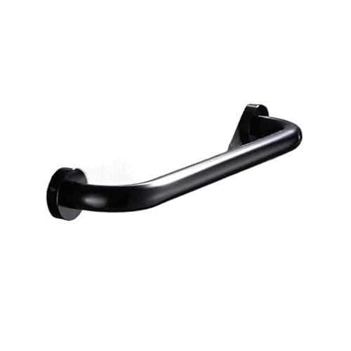 TENVORA Haltegriff Dusche,Haltegriffe Aluminium Badezimmer Armlehne Griff Badewanne Handlauf Haltegriff Sicherheit Handtuchhalter(Black,30cm) von TENVORA